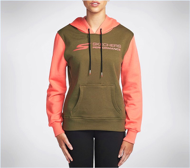  Women Launch Popover Hoodie Green