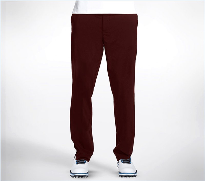  Men GO Golf Marshal Chino Pant Burgundy