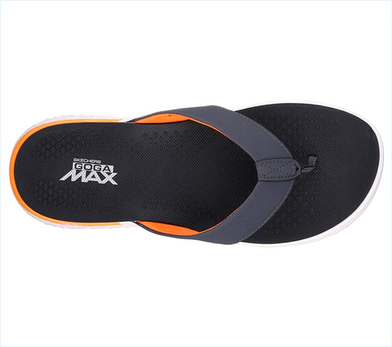  Men Sandals: On the GO - Shore Charcoal/Orange