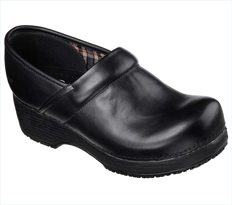  Women Work: Tone-ups Clog Slip Resistant Black