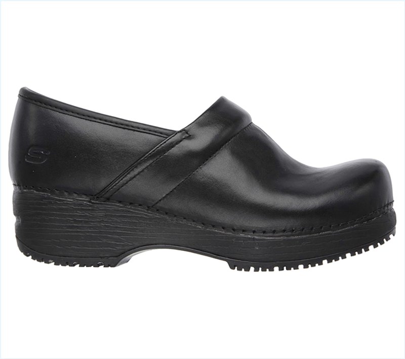  Women Work: Tone-ups Clog Slip Resistant Black