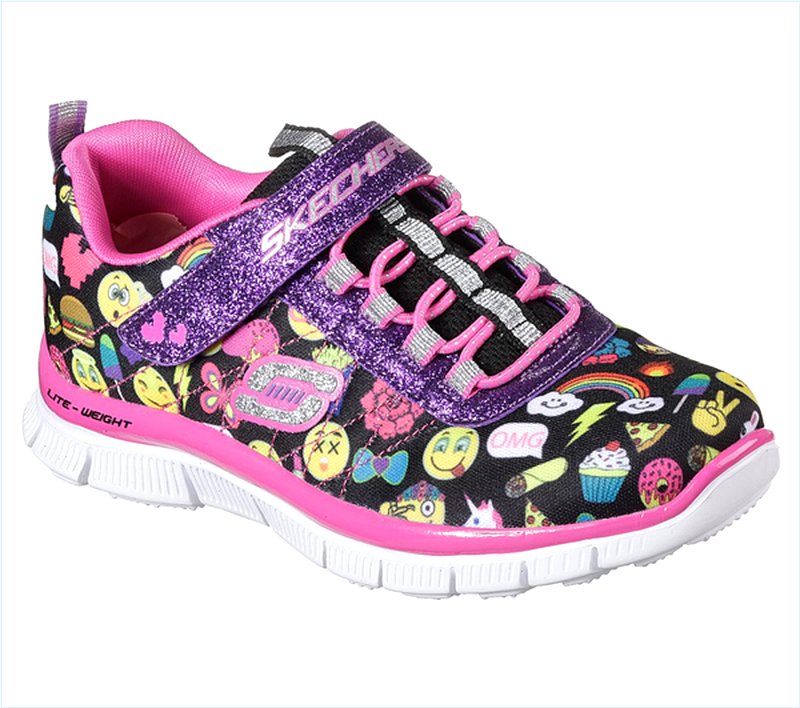  Girls Skech Appeal - Pixel Princess Black/Multi