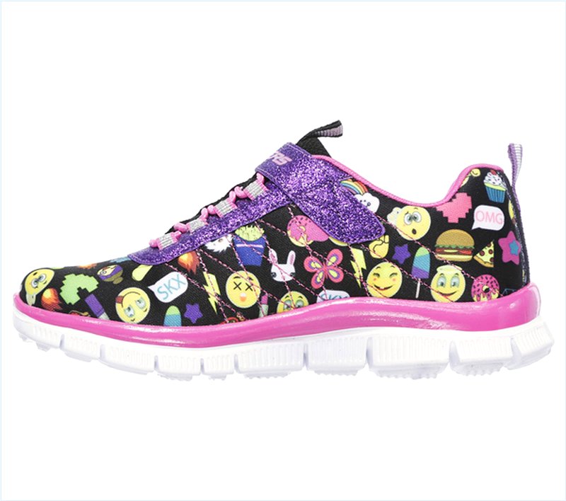  Girls Skech Appeal - Pixel Princess Black/Multi