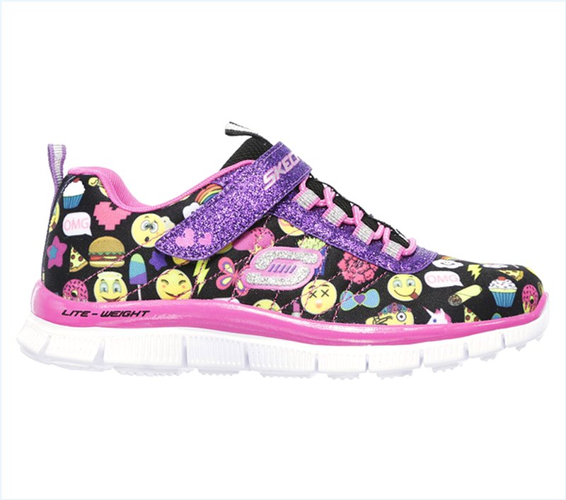  Girls Skech Appeal - Pixel Princess Black/Multi