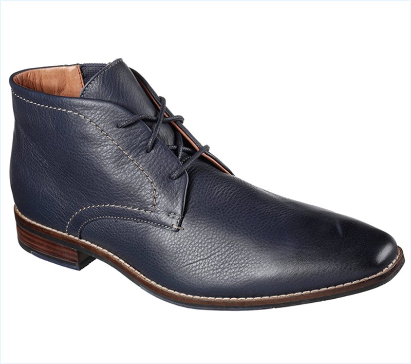  Men Boots: Ellis Navy