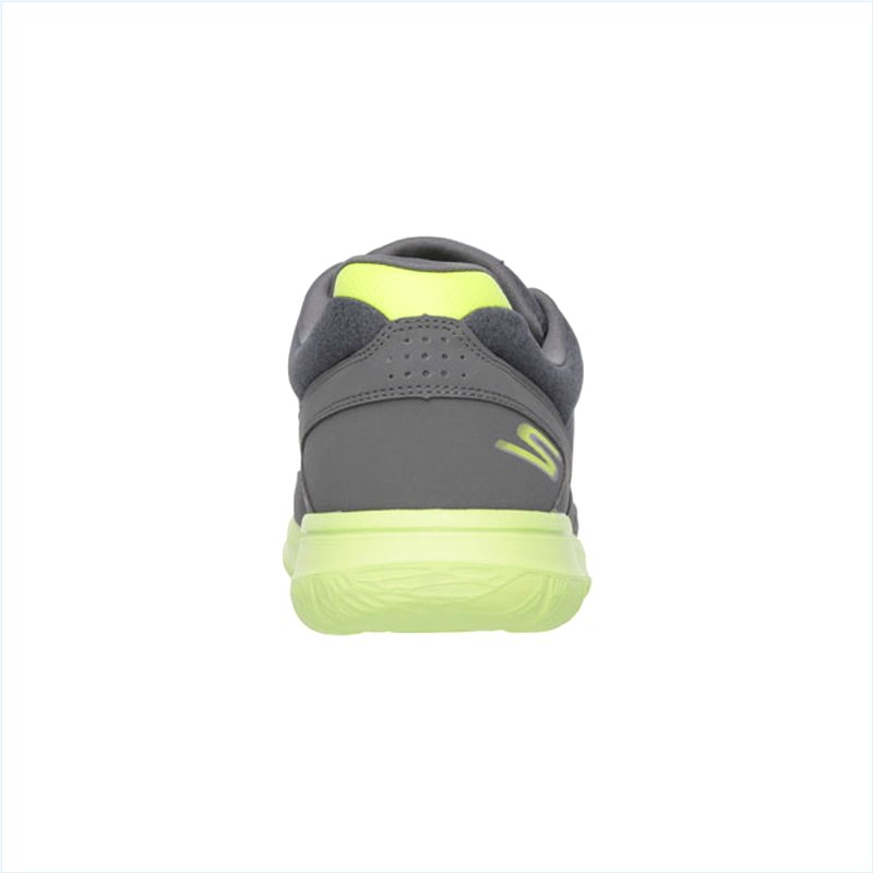  Men Extra Wide Fit (4E) Shoes - Uptown Charcoal/Lime