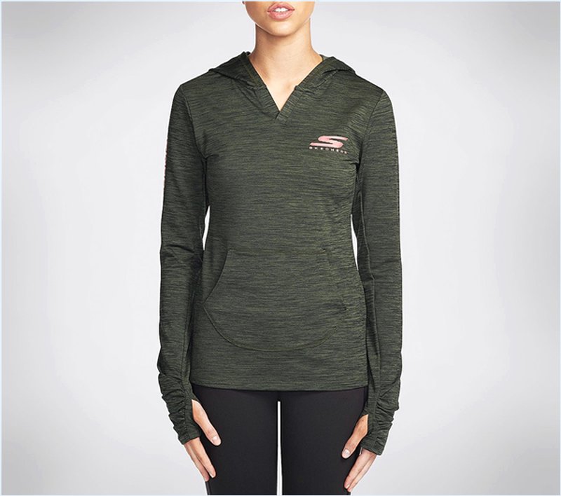  Women Point Dume Hoodie Green