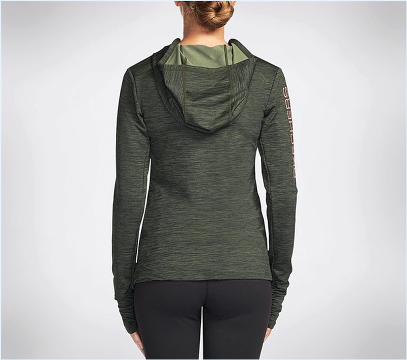  Women Point Dume Hoodie Green