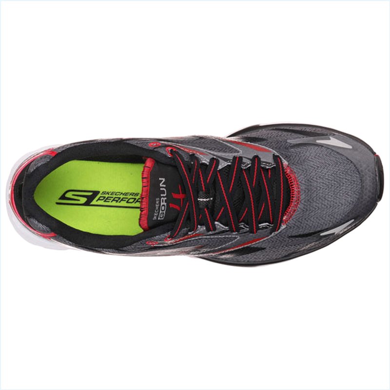  Men Extra Wide Fit (4E) Shoes - Black/Red