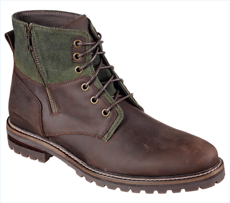  Men Boots: Briggs Brown/Olive