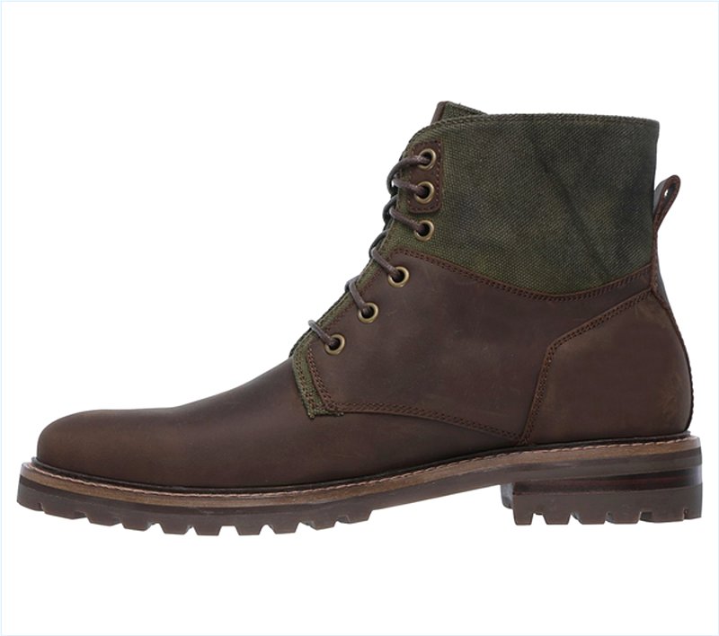  Men Boots: Briggs Brown/Olive