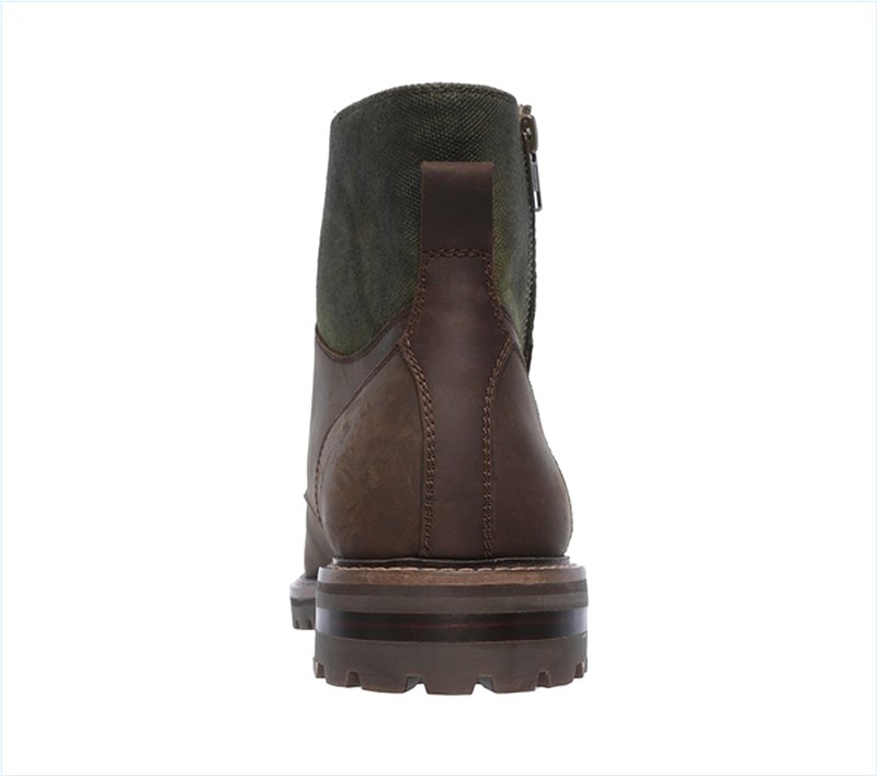  Men Boots: Briggs Brown/Olive