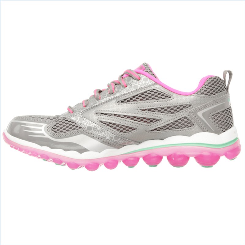  Women Skech-Air 2.0 - Clear Day Light Gray/Hot Pink