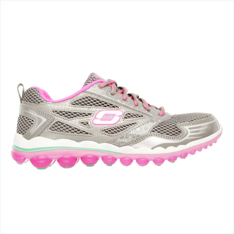  Women Skech-Air 2.0 - Clear Day Light Gray/Hot Pink