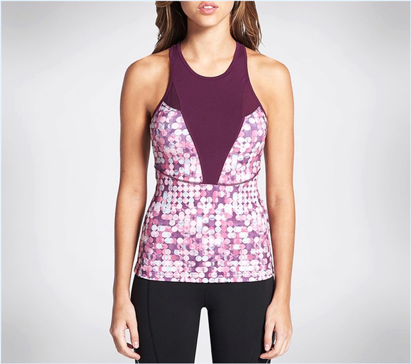  Women Prism Tank Top Purple/Multi