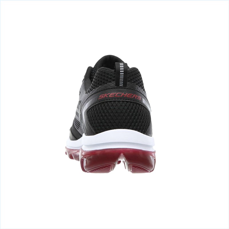  Men Extra Wide Fit (4E) Shoes - Black/Red