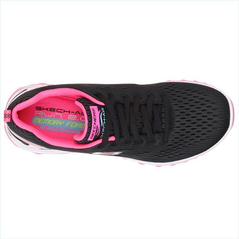  Women Skech-Air 2.0 Black/Hot Pink