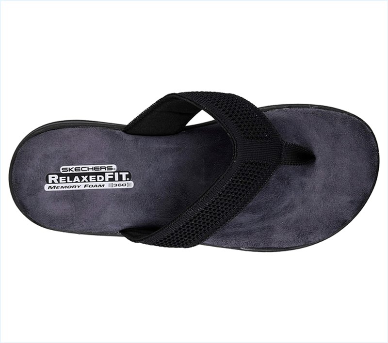  Men Sandals: Evented - Borte Black