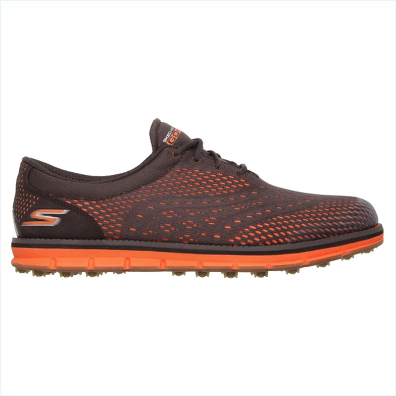  Men Extra Wide Fit (4E) Shoes - Brown/Orange