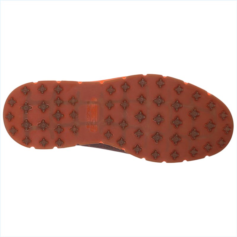  Men Extra Wide Fit (4E) Shoes - Brown/Orange