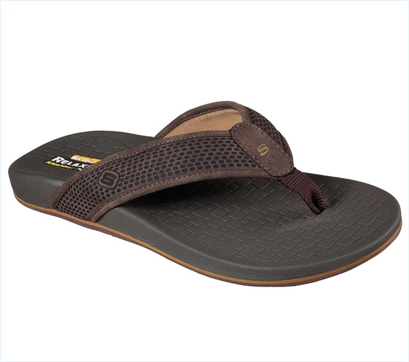  Men Sandals: Pelem - Emiro Dark Brown