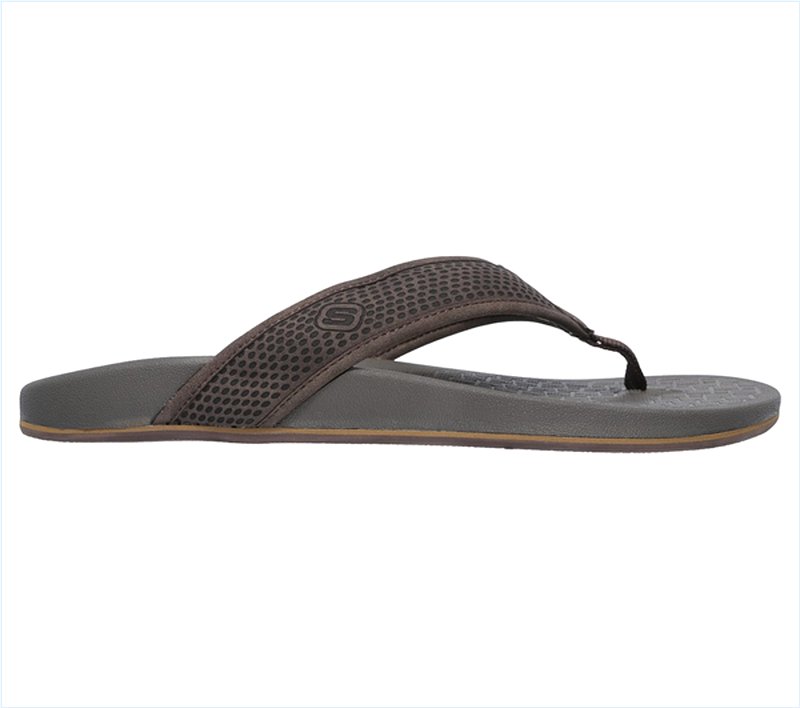  Men Sandals: Pelem - Emiro Dark Brown