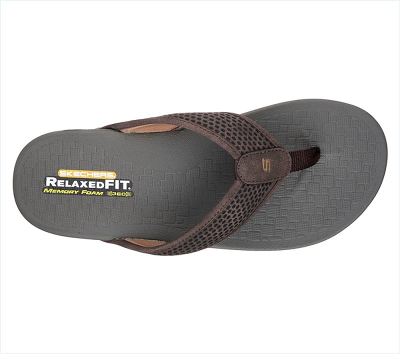  Men Sandals: Pelem - Emiro Dark Brown