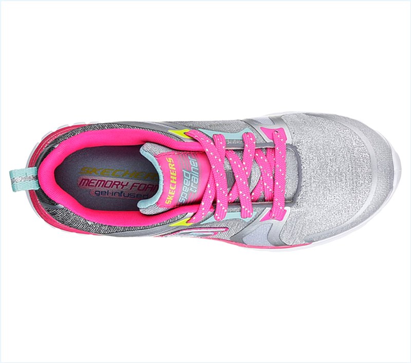  Girls Speed Trainer Gray/Multi