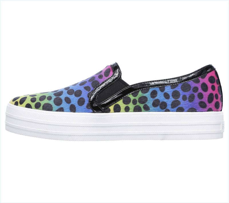  Women Double Up - Psychedelic Spots Black/Multi