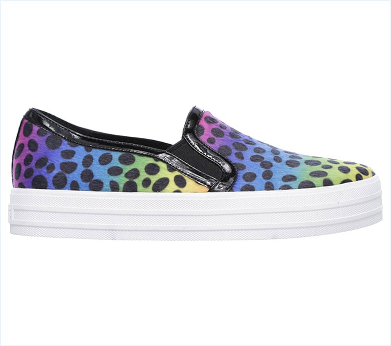  Women Double Up - Psychedelic Spots Black/Multi