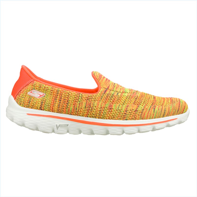  Women GOwalk 2 - Hypo Yellow/Multi