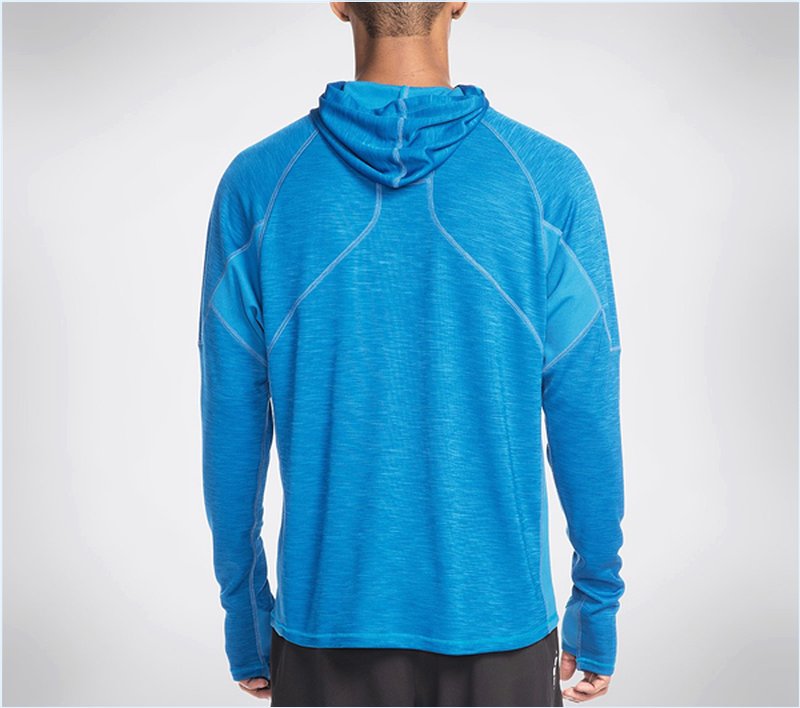  Men Speed Hoodie Blue