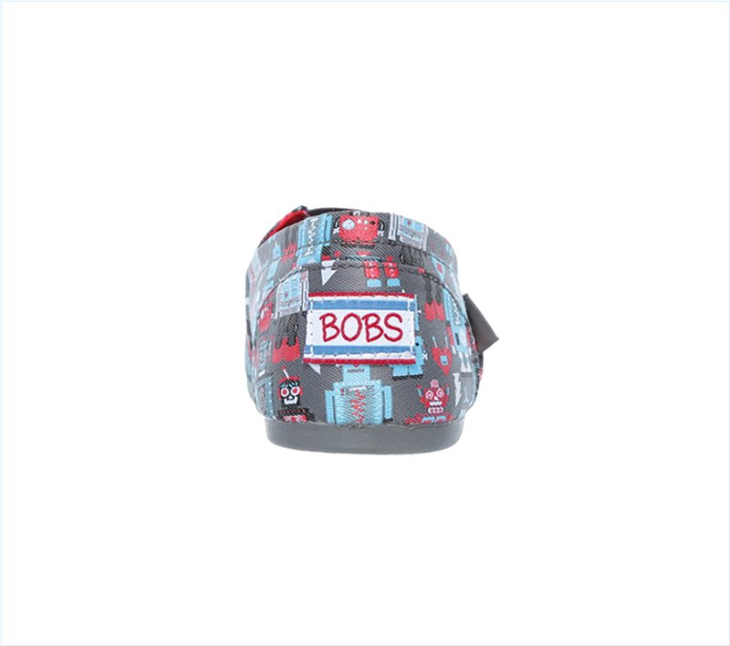  Women Bobs Plush - Robochic Charcoal/Multi