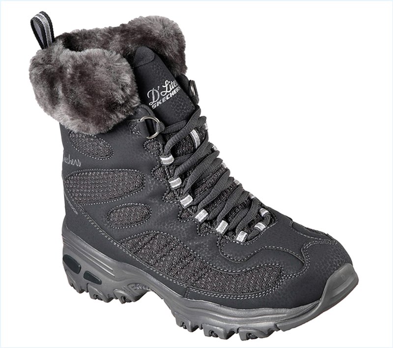  Women D'Lites - Snow Plaza Charcoal