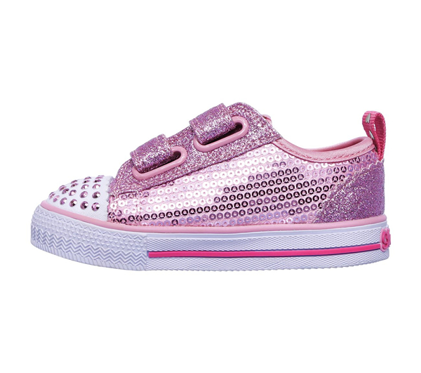  Girls Twinkle Toes: Shuffles - Itsy Bitsy Pink