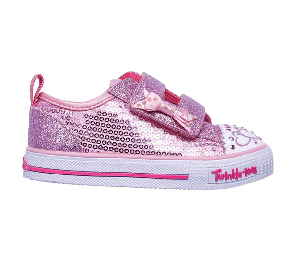  Girls Twinkle Toes: Shuffles - Itsy Bitsy Pink