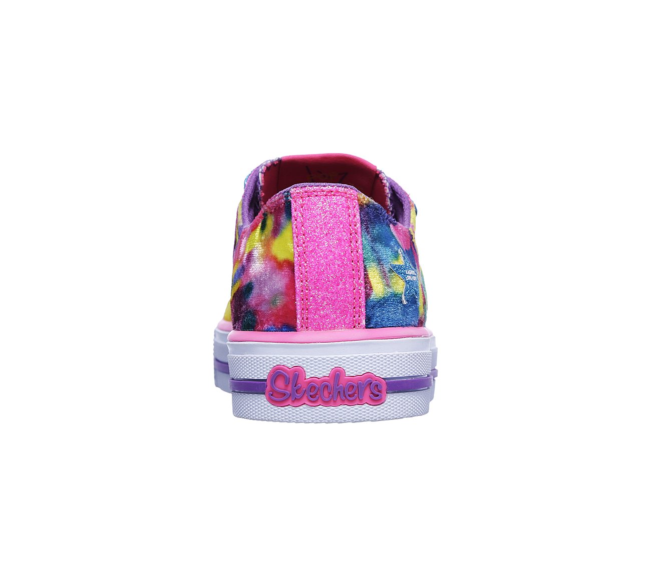  Girls Twinkle Toes: Shuffles - Colorous Cutie Neon Pink/Multi