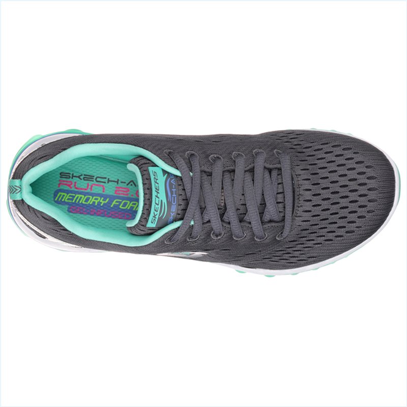  Women Skech-Air 2.0 Charcoal/Turquoise