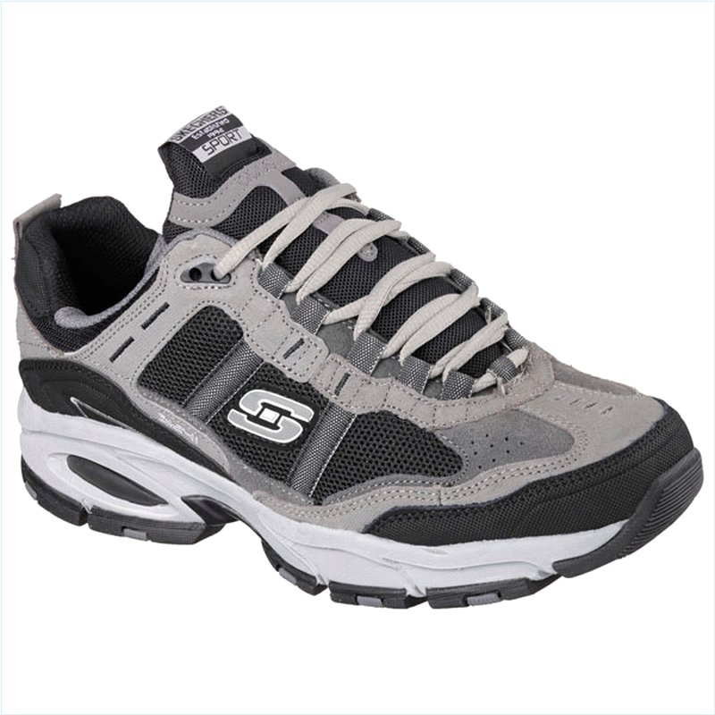  Men Extra Wide Fit (4E) Shoes - Trait Charcoal/Black