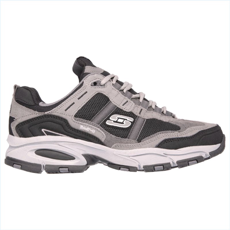  Men Extra Wide Fit (4E) Shoes - Trait Charcoal/Black