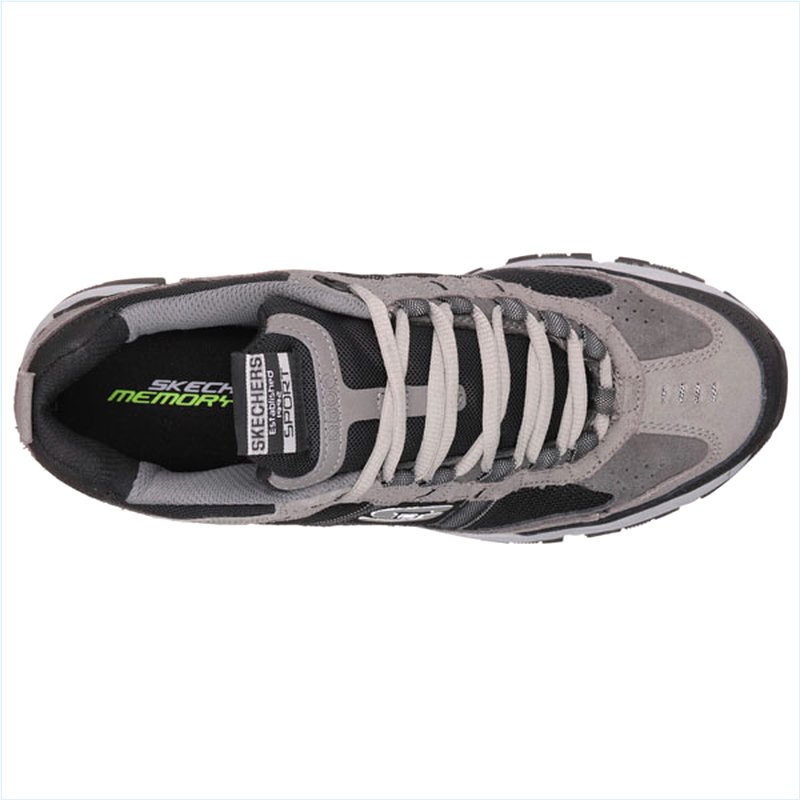  Men Extra Wide Fit (4E) Shoes - Trait Charcoal/Black