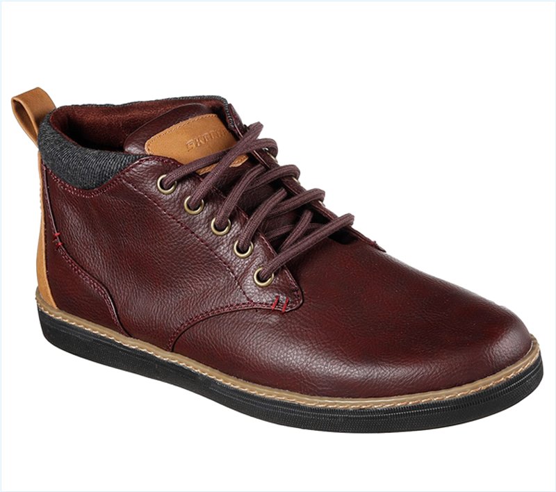  Men Boots: Helmer Red/Brown