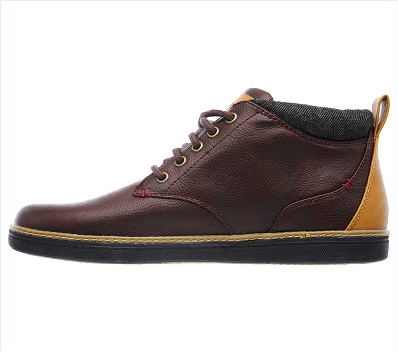  Men Boots: Helmer Red/Brown