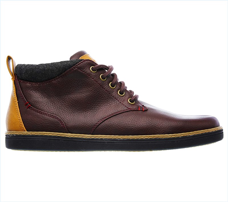  Men Boots: Helmer Red/Brown