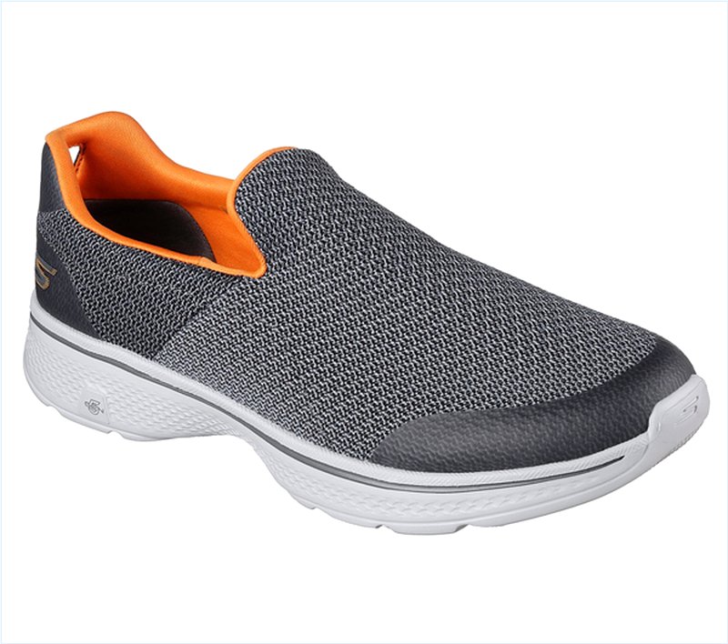  Men GOwalk 4 - Expert Charcoal/Orange