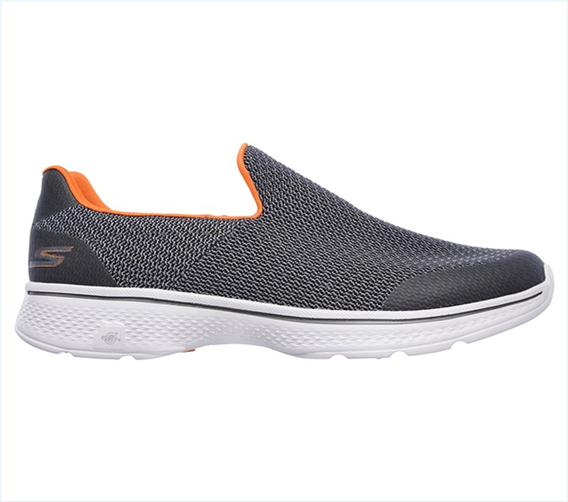  Men GOwalk 4 - Expert Charcoal/Orange