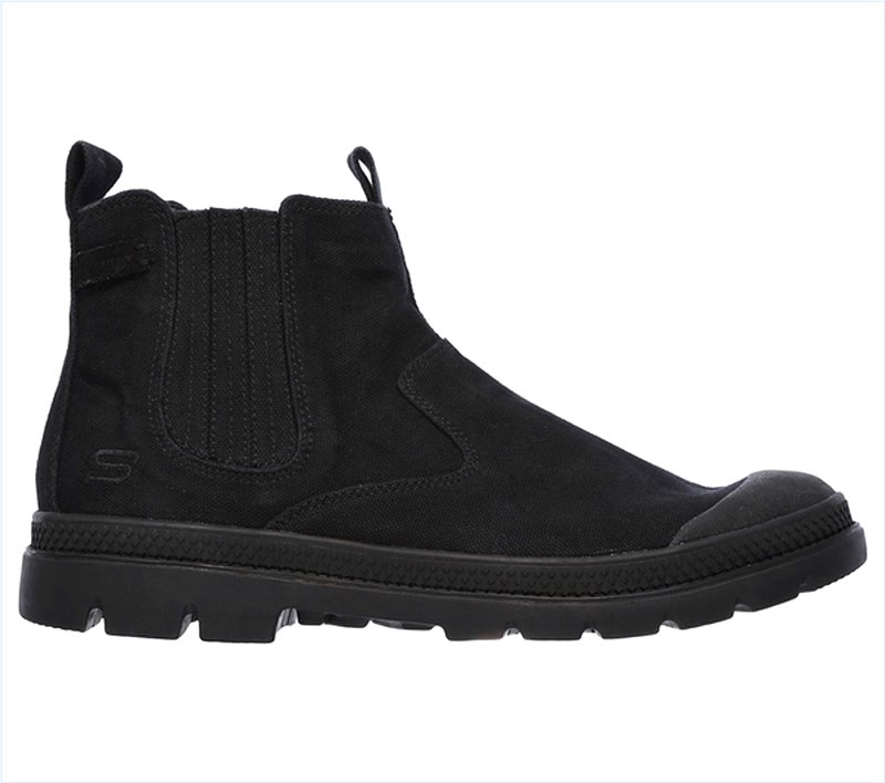  Men Boots: Milton - Rolent Black