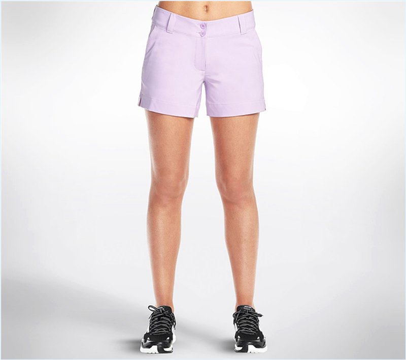  Women GO Golf Push Fade Short Lavender