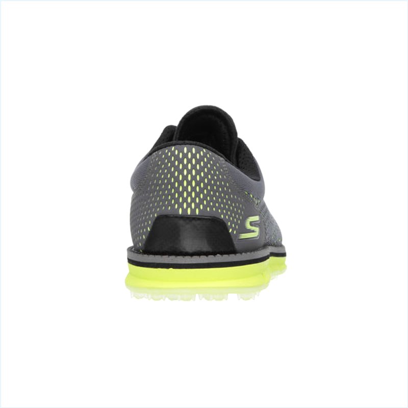  Men Extra Wide Fit (4E) Shoes - Charcoal/Lime