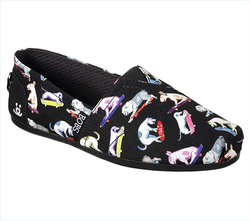  Women Bobs Plush - Wag Town Black/Multi